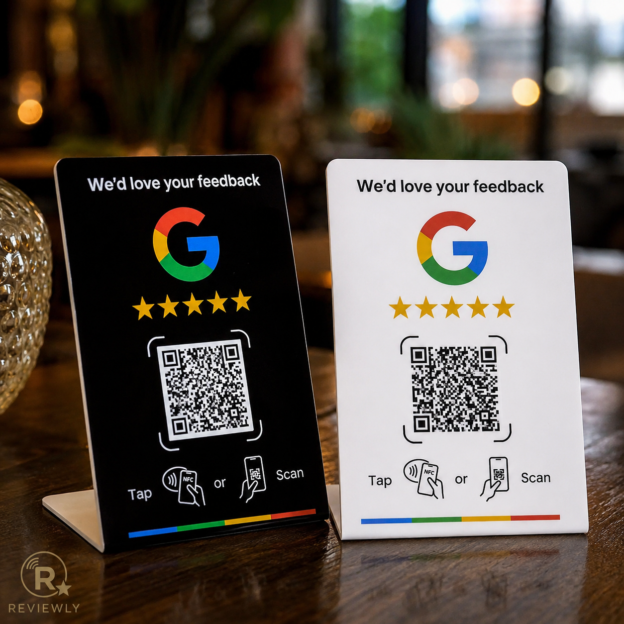 Reviewly | NFC Review Cards for Businesses